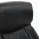 Кресло руководителя PREMIUM Direct EX-580, хром, рециклированная кожа, черное. Фото товара с разных ракурсов.