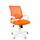Офисное кресло Chairman 696 Россия белый пластик TW-16/TW-66 оранжевый
